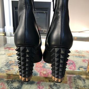 Fendi black booties